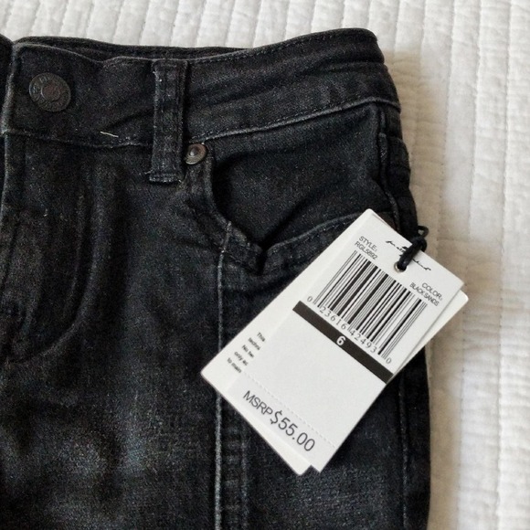 New 7 For All Mankind 6 kids Dark Denim Seven SFAM NWT - Picture 5 of 7